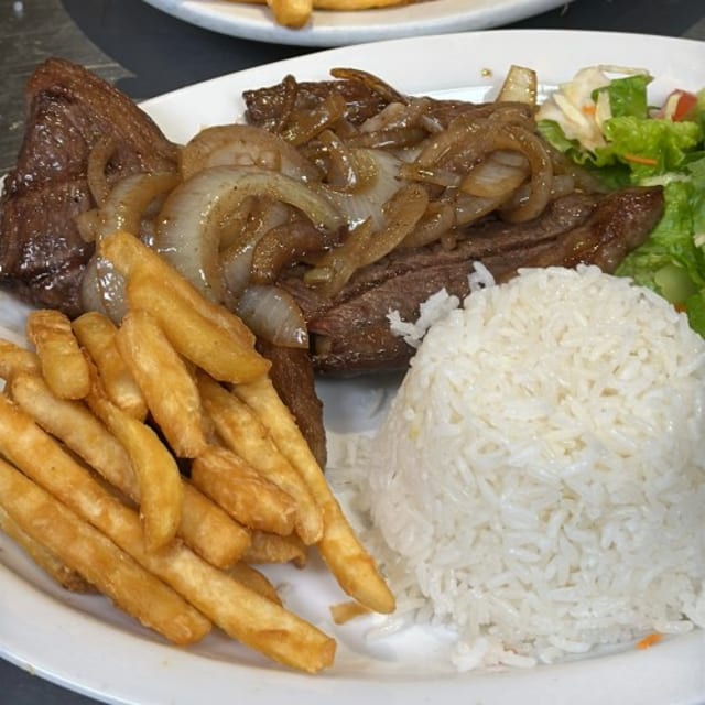 Bife Acebolado (Picanha).