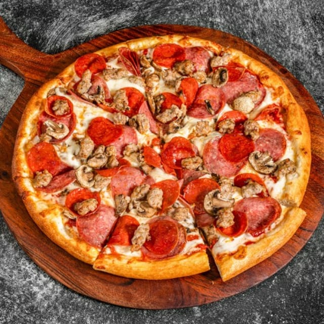 1. The Mission Special Pizza (Small 12" (6 Slices) ).