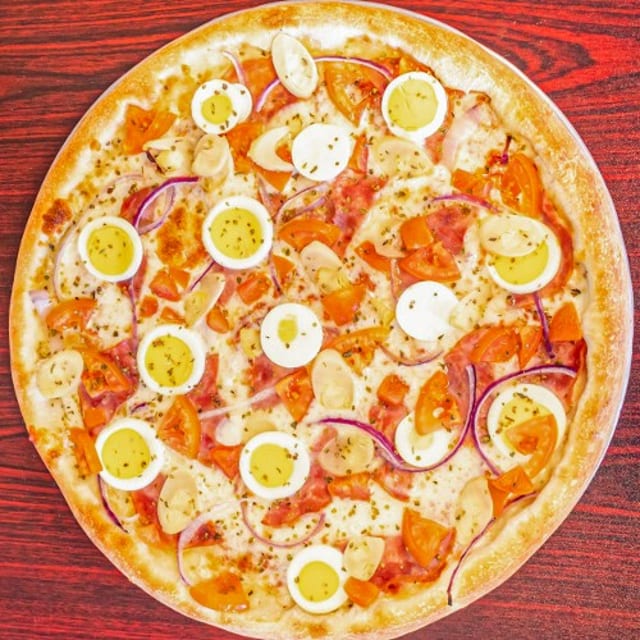 19. Portuguesa Pizza (Medium 14'' (8 Slices) ).