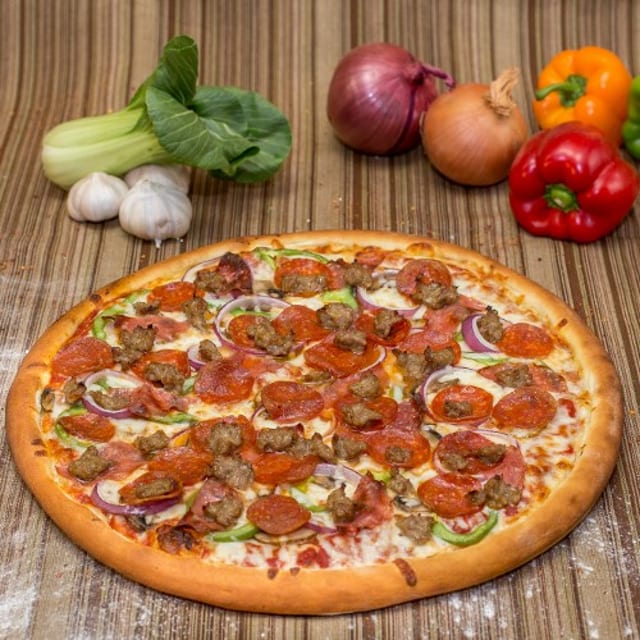 2. Mr. Pizza Man Special Pizza (Medium 14'' (8 Slices) ).